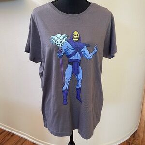 Skeletor - Masters of the Universe - Womens gray t-shirt, Large